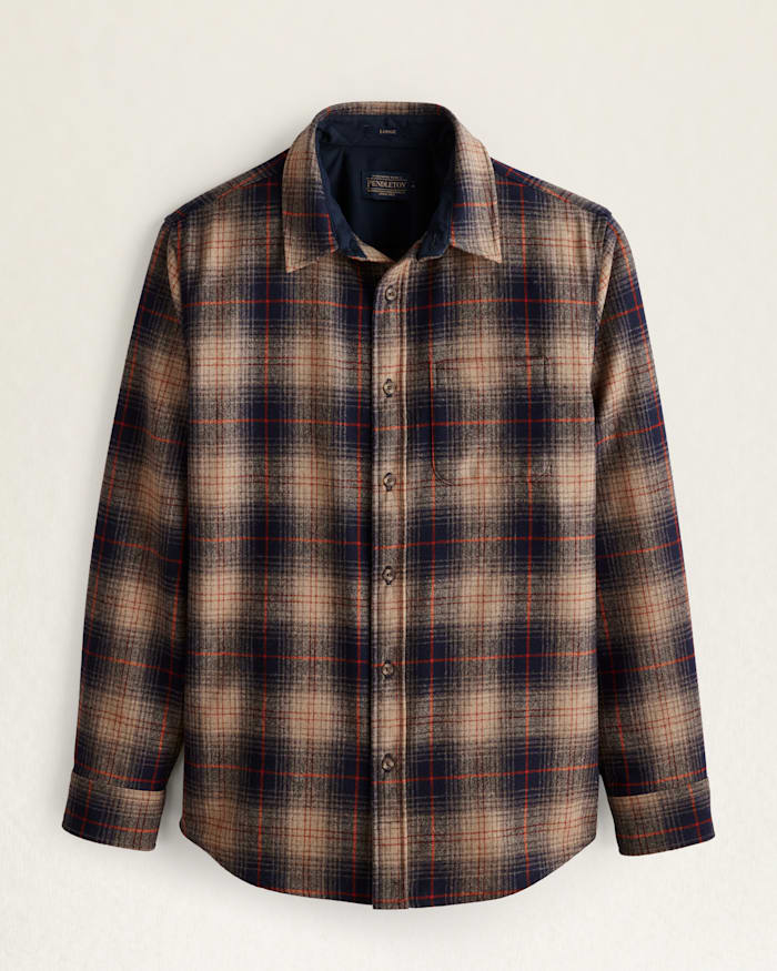 MEN'S PLAID LODGE SHIRT